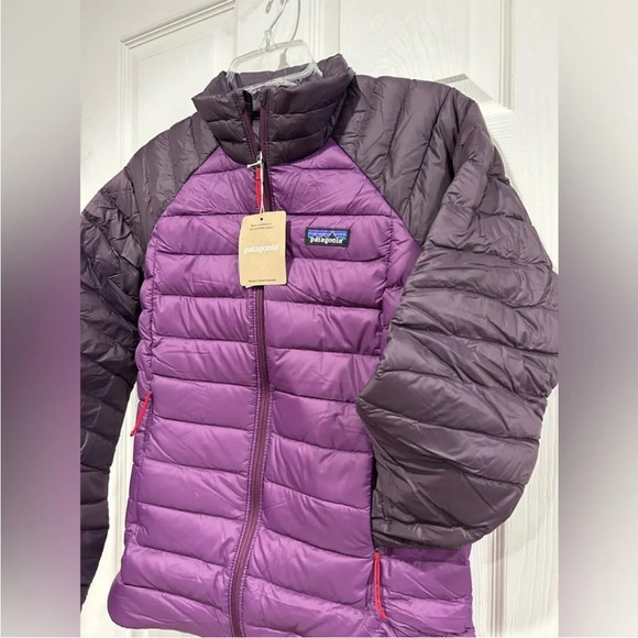 Patagonia Women’s XL Down Sweater Puffer Jacket Night Plum Purple NWT - Picture 2 of 16